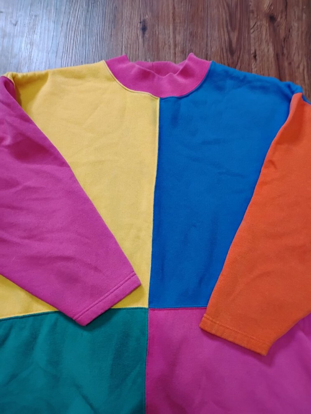 Vintage 80s Capistrano Color Block Sweatshirt
